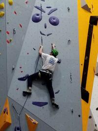 Alexis en action, voie en tête Alexis en action, voie en tête